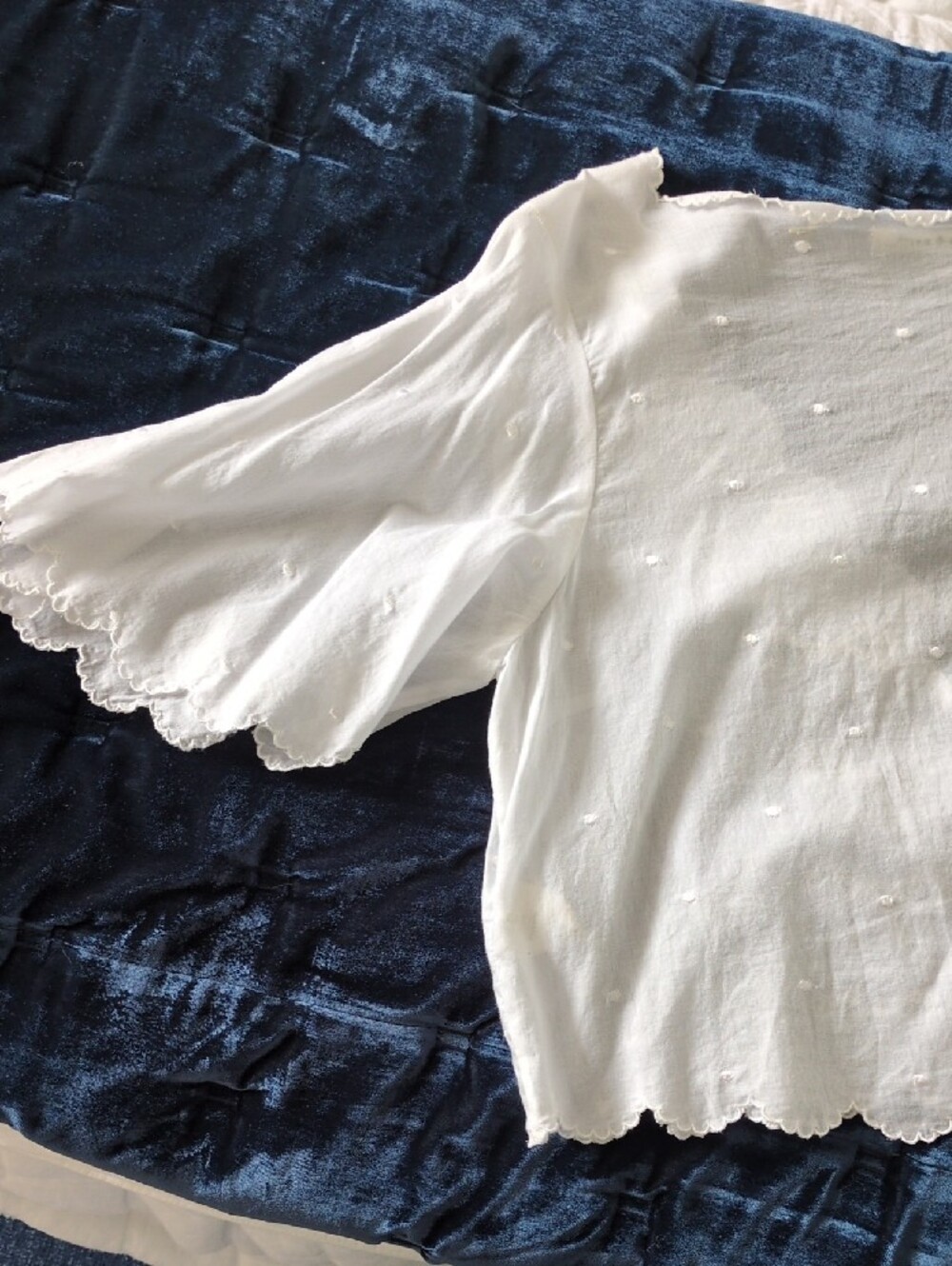 Doen Kacy Top, White Eyelet, Small - Picture 13 of 16
